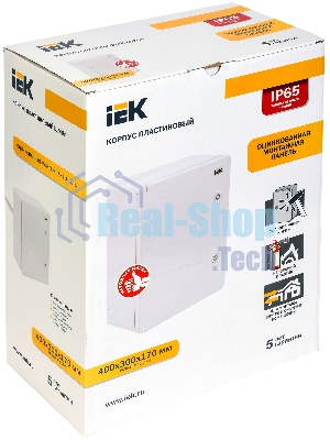 Корпус пластиковый ЩМПп 400х300х170 УХЛ1 IP65 IEK MKP93-N-403017-65