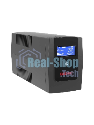 Источник бесперебойного питания ИБП Info LCD 600В.А IEC C13 (3) USB + RJ45 DKC INFOLCD600I