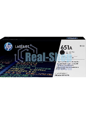 Картридж лазерный HP CE340A 651A черный для LaserJet 700 Color MFP 775 13500 стр.