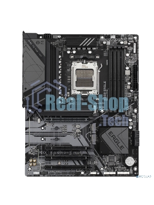Материнская плата GIGABYTE B650 EAGLE, AM5, AMD B650, 4xDDR5, 4xSATA, 3xM.2, 1xPCI-E 4.0 x16, 1xHDMI, 1xDP, 2xUSB-C 3.2 Gen 1, 2xUSB-A 3.2 Gen 2, 6xUSB-A 2.0, 1x 1Gb LAN, 3x3.5 мм, 7.1, ATX