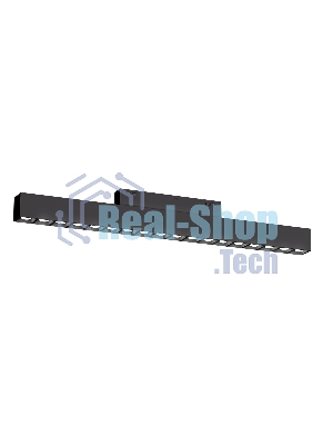 Трековый линейный светильник Ambrella light GL4505 BK черный IP20 18W 3CCT 3000-6000K SMART 48V 24° 328*22*25