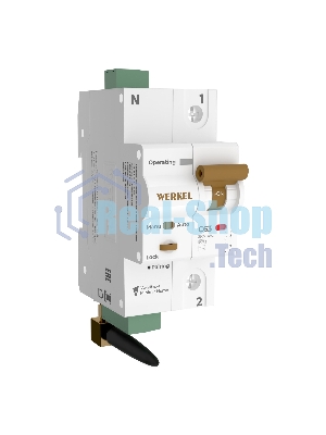 Умный автоматический выключатель Werkel 1 P  63 A  C  6 kA W1001P6301