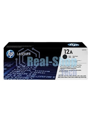 Картридж лазерный HP Q2612A черный для LaserJet 1010/1018/1020/1012/1015/3015/3020/3030 (2000 стр.)