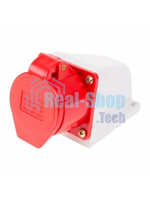 Розетка Rexant 115 стационарная 3Р+РЕ+N 16А 380В IP44