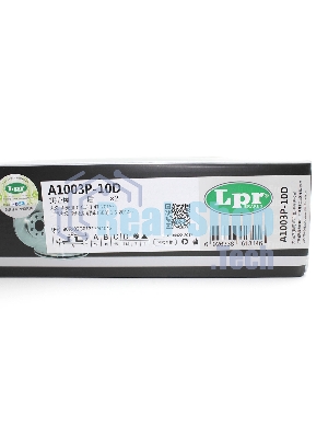 Диск тормозной задний LPR A1003P для Audi, Volkswagen, Skoda, SEAT 1K0615601AB 1K0615601K