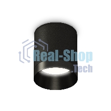 Светильник Ambrella Light XS6302021 SBK/PBK черный песок/черный полированный MR16 GU5.3 (C6302, N6131)
