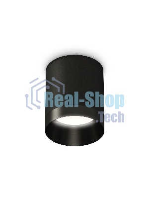Светильник Ambrella Light XS6302021 SBK/PBK черный песок/черный полированный MR16 GU5.3 (C6302, N6131)