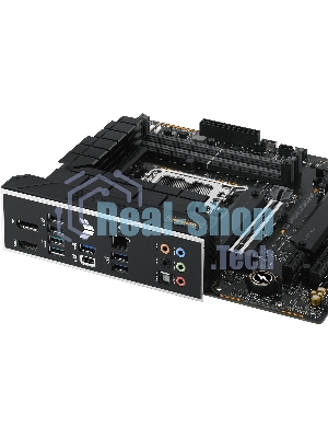 Материнская плата ASUS TUF GAMING B760M-PLUS, LGA 1700, Intel B760, 4xDDR5, 4xSATA, 2xM.2, 1xPCIe 5.0 x16, 1xPCIe 4.0 x4, 1xPCIe x1, 2xUSB-A 3.2 Gen 2, 3xUSB-A 3.2 Gen 1, 2xUSB 2.0, 1xUSB-C 3.2 Gen 2x2, 1x2.5Gb LAN, 5x3.5 мм, 7.1, mATX