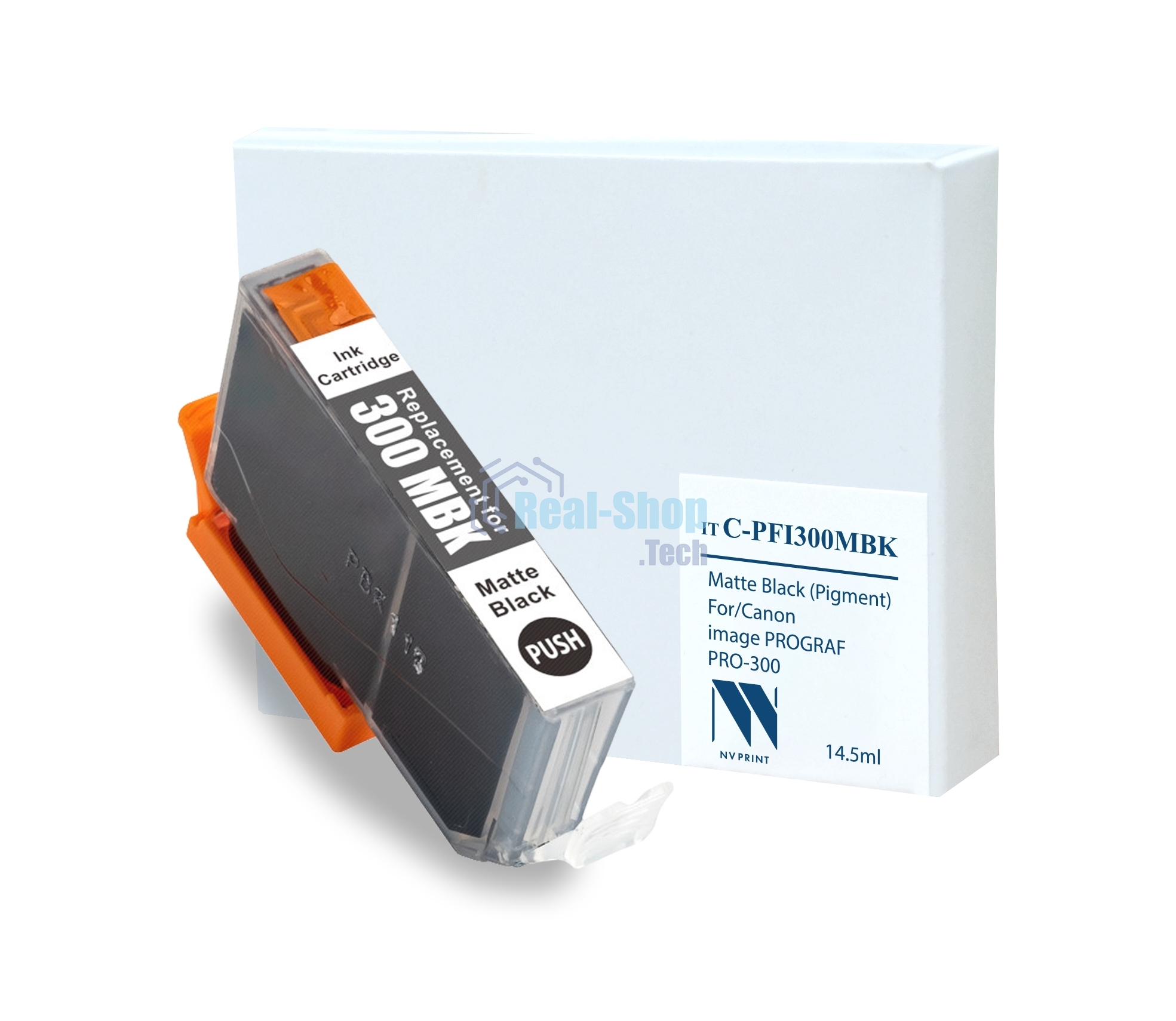 Картридж струйный NVPrint C-PFI300 MBK для Canon imagePROGRAF PRO-300
