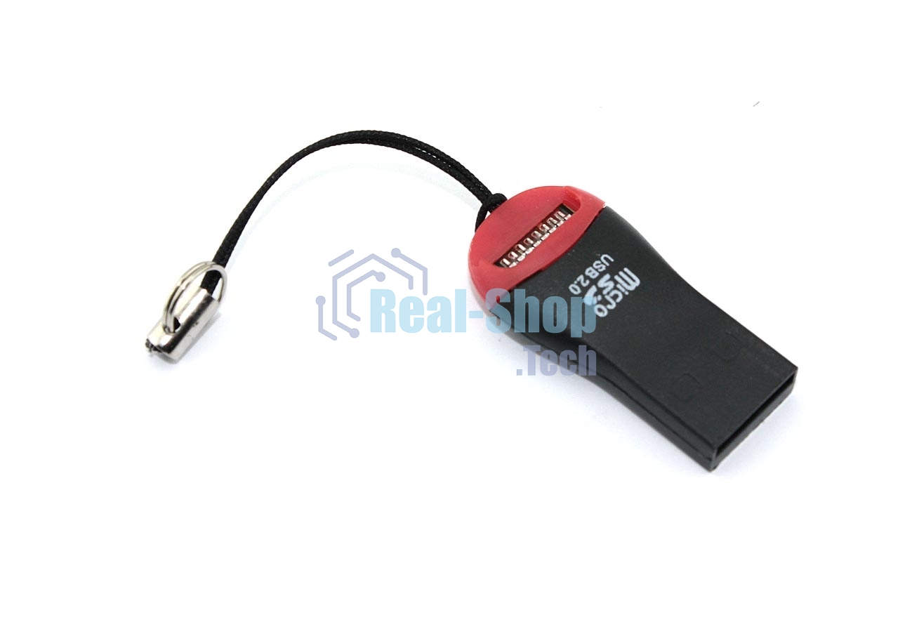 Картридер MicroSD с разъемом USB
