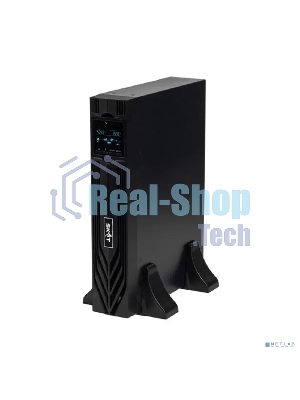 Источник бесперебойного питания Бастион SKAT-UPS 1000-RACK-ON-2X9 P3 Online, синус, 1000ВА/1000 Вт, стойка/на пол, 2xSchuko, встр. АКБ 24В (2x9 Ач), SNMP/USB/RS-232/EPO, доп блок до 4 шт SKAT BC 24/18S3, МПТ (8760)