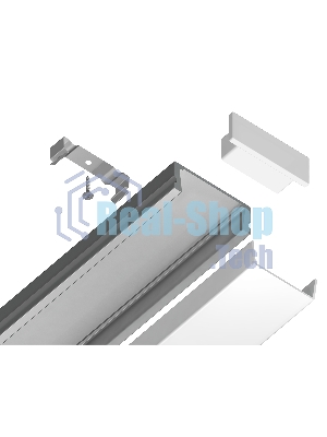 Алюминиевый профиль Ambrella light GP1700AL серебро 2000*15.5*6