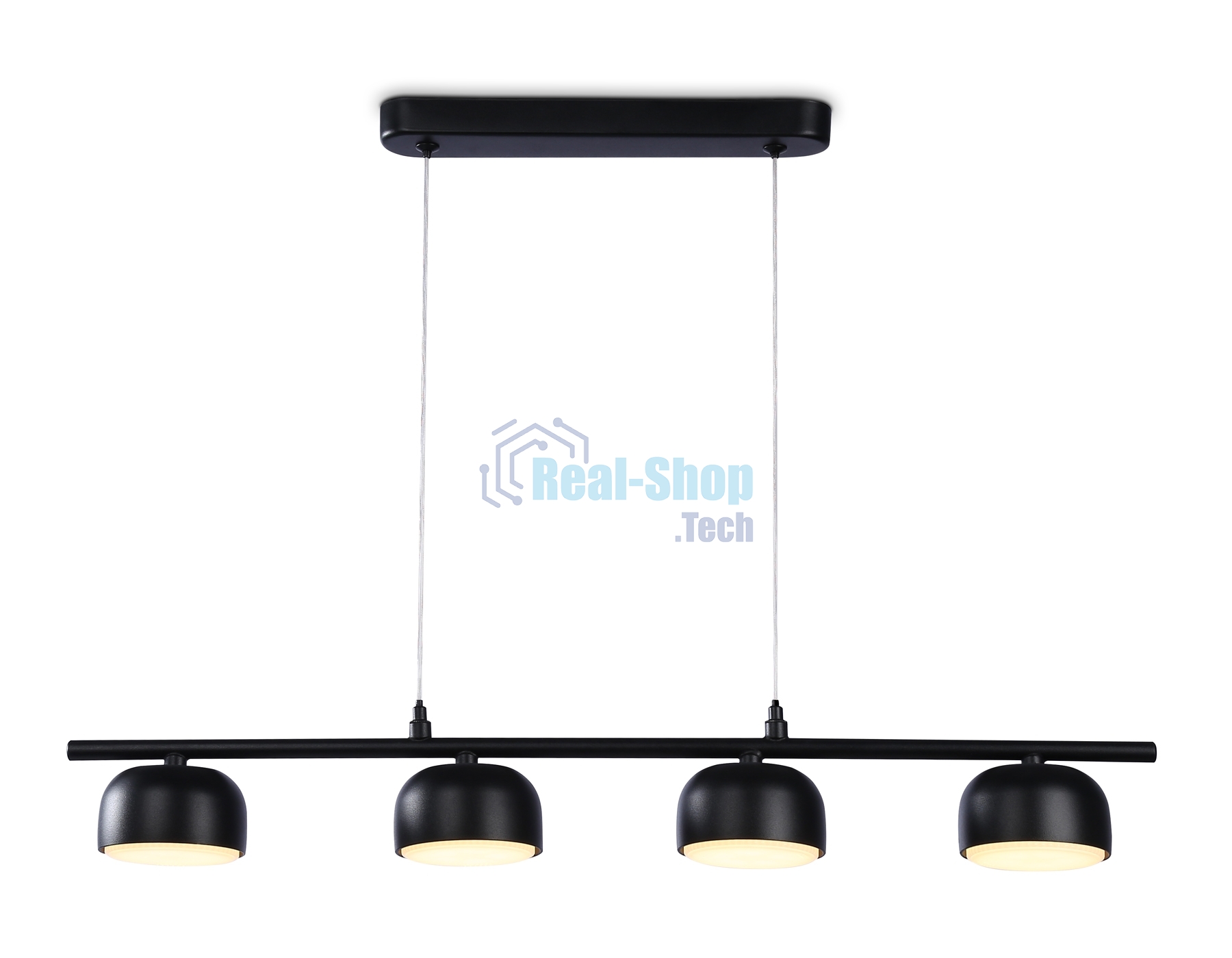 Светильник Ambrella light TN71039/4 BK черный GX53/4 max 12W 600*80*1100