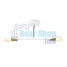 Светильник Ambrella light TR8222/2 WH/SB белый/бронза E27/2 max 40W 510*165*190