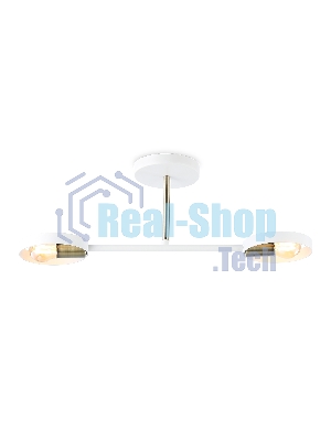 Светильник Ambrella light TR8222/2 WH/SB белый/бронза E27/2 max 40W 510*165*190