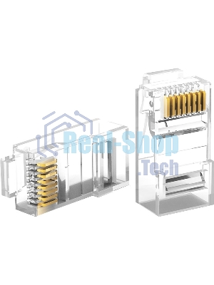 Коннектор Vention RJ45 (8p8c), cat. 5, под витую пару (10 шт.) VBSJT-5U