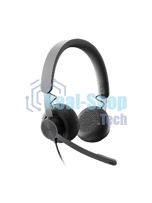 Гарнитура Logitech Zone Wired UC графит, проводная, USB-C, сертификация Microsoft Teams