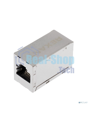Проходной адаптер Rexant RJ-45(8P-8C), FTP экранированный, cat.6, (гнездо-гнездо)