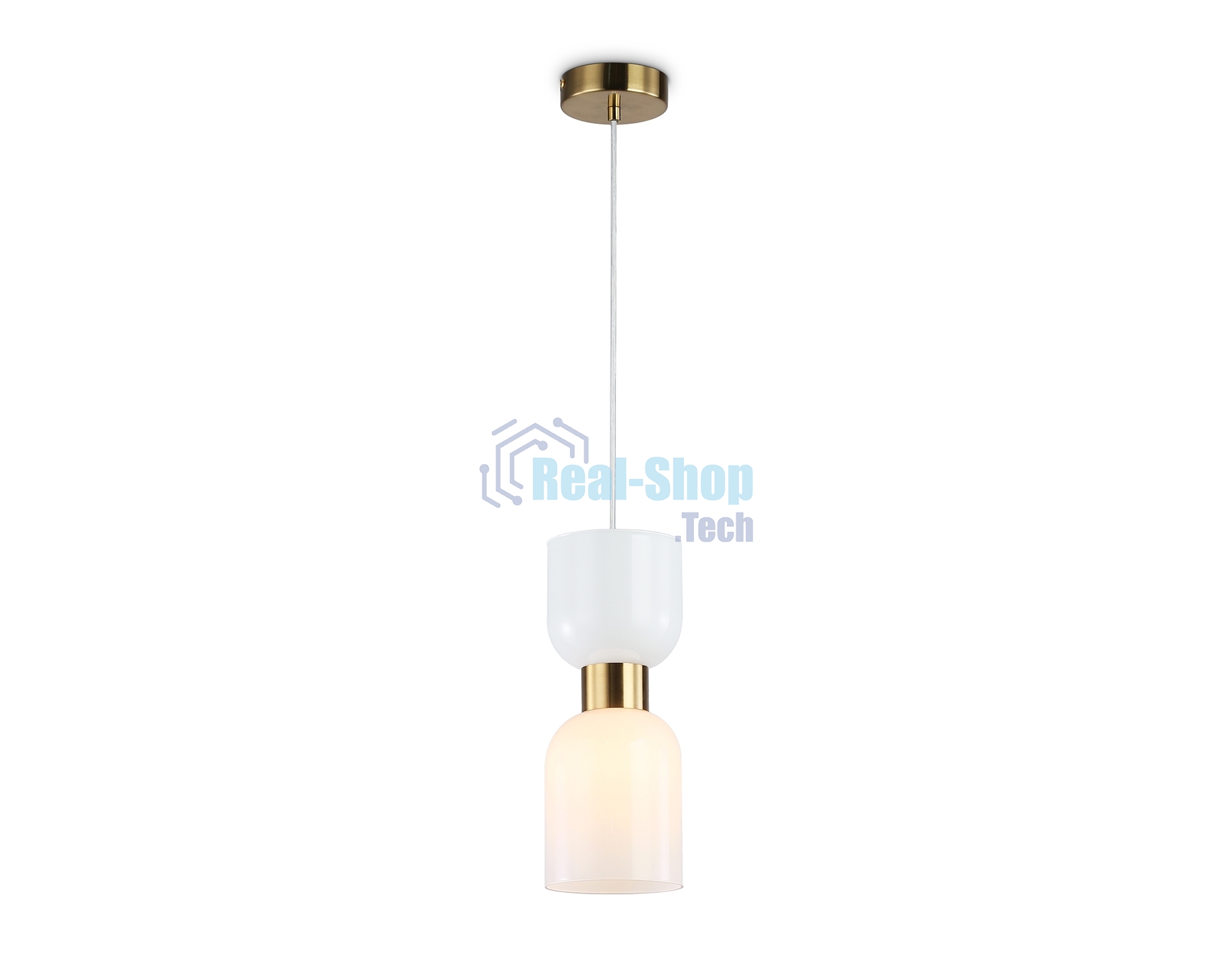 Светильник Ambrella light LH56091 BS/FR латунь/белый матовый E14 max 60W D120*1500