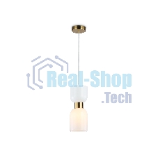 Светильник Ambrella light LH56091 BS/FR латунь/белый матовый E14 max 60W D120*1500