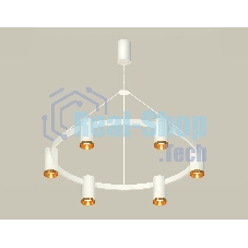Светильник Ambrella light XB9021152/6 SWH/PYG белый песок/золото желтое полированное MR16 GU5.3 (С9021, N6134)