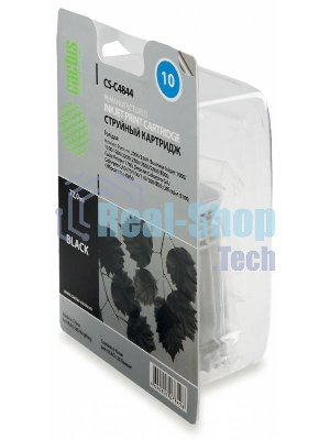 Картридж струйный Cactus CS-C4844 черный (72 мл) для №10 HP 2000/2500/1000/1100/1200