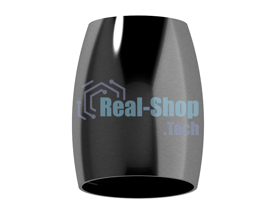 Корпус светильника C1123 DCH черный хром D70*60*H100mm MR16 GU5.3