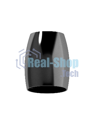 Корпус светильника C1123 DCH черный хром D70*60*H100mm MR16 GU5.3