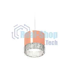Светильник Ambrella Light XP8122030 PPG/CL/SWH золото розовое полированное/прозрачный/белый песок GX53 (A2331, C8122, N8480)