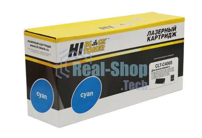 Расходные материалы Hi-Black CLT-C406S Картридж для Samsung CLP-360/365/368/CLX-3300/3305/3307, C, 1500 стр.