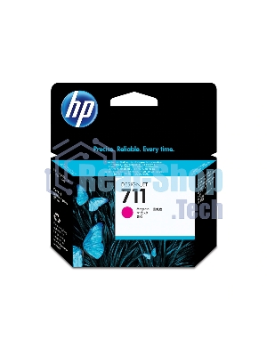 Картридж струйный HP №711 CZ131A пурпурный для HP DJ T120/T520 (29мл)