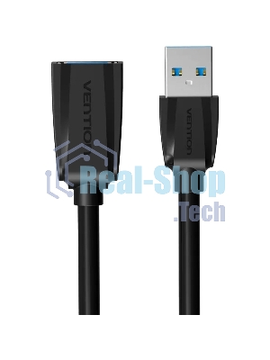 Кабель-удлинитель Vention USB 3.0 AM/AF - 0.5м Black Edition VAS-A45-B050