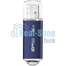 Флешка USB R/W 32Gb Silicon Power Ultima II, USB 2.0, Синий