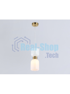Светильник Ambrella light LH56091 BS/FR латунь/белый матовый E14 max 60W D120*1500