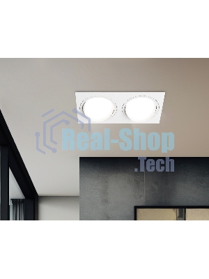 Светильник Ambrella light TN51919/2 WH белый GX53 max 12W 220*115*23