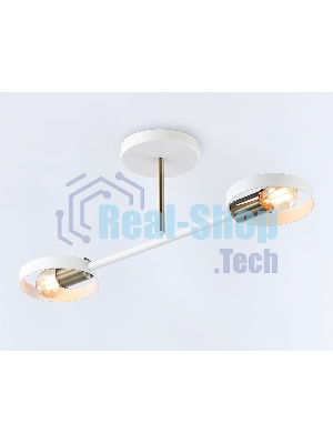 Светильник Ambrella light TR8222/2 WH/SB белый/бронза E27/2 max 40W 510*165*190
