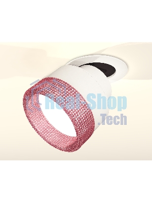 Светильник Ambrella Light XM8101542 SWH/PI белый песок/розовый GX53 (A2241, A2105, C8101, N8486)