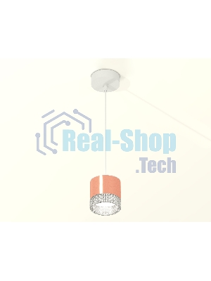 Светильник Ambrella Light XP8122030 PPG/CL/SWH золото розовое полированное/прозрачный/белый песок GX53 (A2331, C8122, N8480)