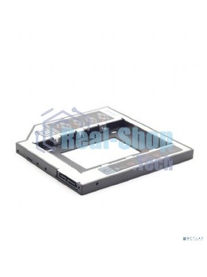 Контейнер для HDD Gembird MF-95-02 Низкопрофильный адаптер для 2.5-дюймового накопителя в отсек 5.25 дюйма, 12 мм