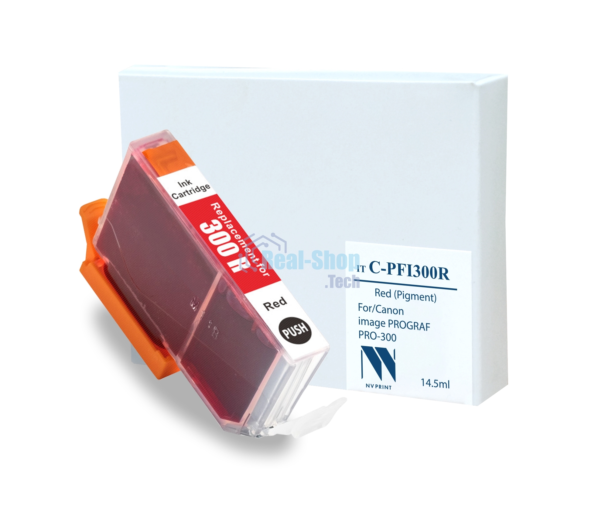 Картридж струйный NVPrint C-PFI300 R для Canon imagePROGRAF PRO-300