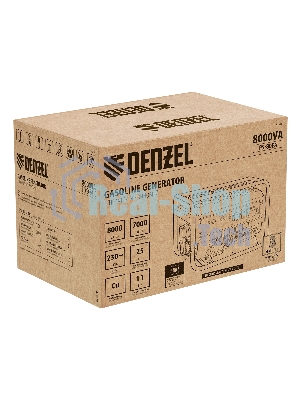 Электрогенератор бензиновый Denzel PS 80 EA, 8 кВт, 85 дБ, 90 кг