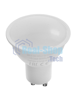 Лампа cветодиодная LED Thomson TH-B2327 GU10, полусфера, 8Вт, 6500К, белый холодный, 1 шт.