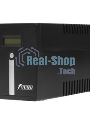 Источник бесперебойного питания Powerman Smart Sine 1500VA/1050W, 220V, Line-Interactive, LCD, Tower, Out: 4xShuko, черный*SmartSine1500