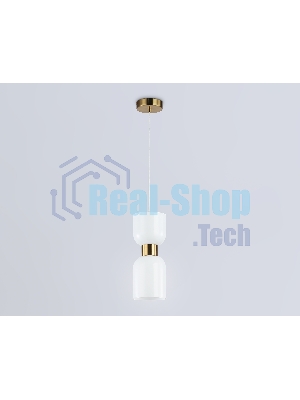 Светильник Ambrella light LH56091 BS/FR латунь/белый матовый E14 max 60W D120*1500