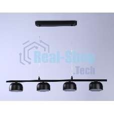 Светильник Ambrella light TN71039/4 BK черный GX53/4 max 12W 600*80*1100