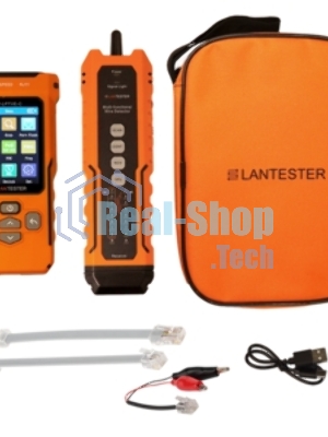 Тестер кабельный Lanmaster LAN-TST-LPTVE-C оранжевый/черный
