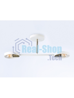 Светильник Ambrella light TR8222/2 WH/SB белый/бронза E27/2 max 40W 510*165*190