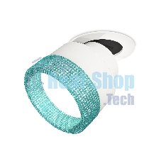 Светильник Ambrella Light XM8101543 SWH/BL белый песок/голубой GX53 (A2241, A2105, C8101, N8488)