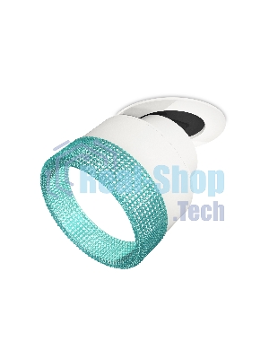 Светильник Ambrella Light XM8101543 SWH/BL белый песок/голубой GX53 (A2241, A2105, C8101, N8488)