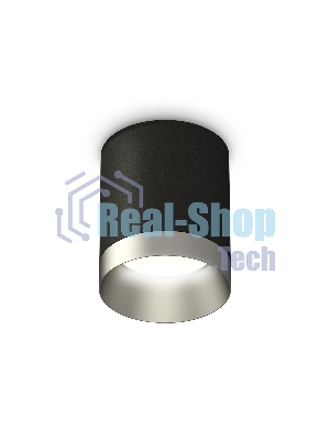 Светильник Ambrella Light XS6302023 SBK/MCH черный песок/хром матовый MR16 GU5.3 (C6302, N6133)